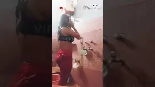 Bathing vlog || Desi girl bath || Open bath || Indian girl open bath @virginstuff1953