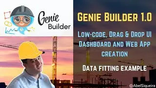 Genie Builder 1.0 - Building a data fitting web app