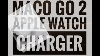 Maco Go 2, USB-C fast charger for your Apple Watch, prefect for travel and #edc
