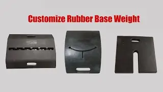 JACKWIN Rubber Base Weight Customization and Production