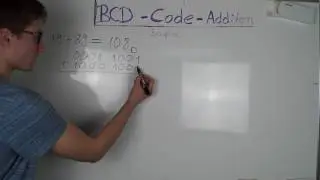 BCD-Code ADDITION  (Binary Coded Decimal) BEISPIEL  / EXAMPLE (schwer) | Digitaltechnik