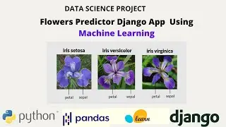 Django Machine Learning  Flower Prediction app Using  Random Forest Classifier