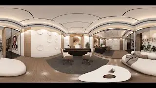 Office interior design | Small office | Office fit out | 360 video interior | Office 360° Panorama
