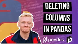 [Python] How to delete a column in Pandas?