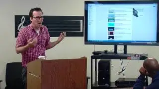 Guest Speaker Eric Patrick of PBS Blues Clues visits ICB