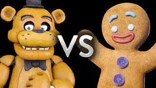 FNAF Vs Gingerbread Man - Epic Battle - Left 4 dead 2 Gameplay (Left 4 dead 2 Custom Skin mods)