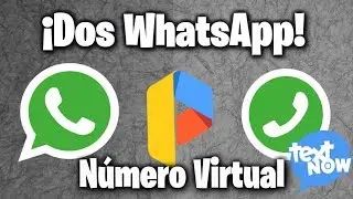 Dos Whatsapp en el mismo celular! Número Virtual Gratis (SIMPLE) | Otra aplicación más