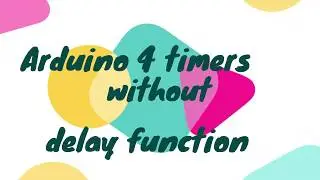 arduino timer without delay() function 