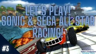 Let's Play Sonic & SEGA All Star Racing | Horror Cup | #3!
