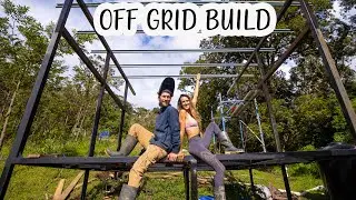 DIY Workshop Build in PANAMA // off grid construction