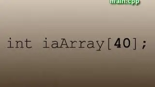 C plus plus Console Lesson 36 -  Dynamic Memory Allocation