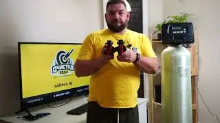Как регулировать жесткость после умягчителя воды  Узел подмеса воды Clack