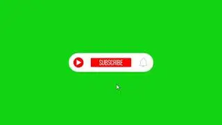 Subscribe Button || Green Screen Animation || By Green Screen Tutorial #GreenScreen