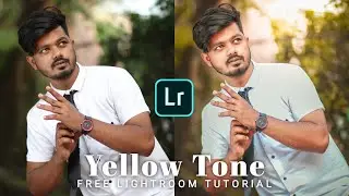 How To Edit Photo Like Mukesh Mack YELLOW TONE | Lightroom Mobile EditingTutorial - GC creation