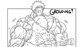Food Pellets - Muscle Growth Comic