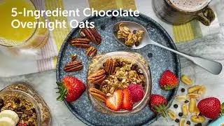 5 Ingredient Chocolate Overnight Oats
