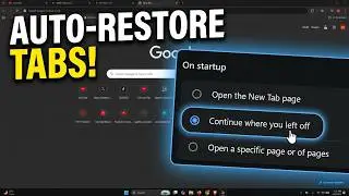 How To Save Chrome Tabs When Shutting Down (Quick Guide)