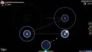 Osu! 6digit become whitecat for 30second
