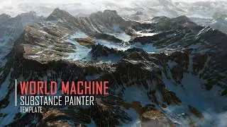 World Machine and Substance Painter Template Preview