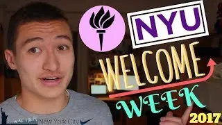 😀 NYU Welcome Week / Rubin Hall college move in day 2017 + My First Week of College!