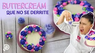 Betún de Mantequilla (buttercream) 🔥✨ SÚPER RESISTENTE AL CALOR ✨🔥 | PASO A PASO | TIPS PASTELEROS 🍰