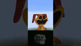 I BUILT DOGDAY IN MINECRAFT NOOB VS PRO #minecraft #dogday #catnap #poppyplaytime #shorts