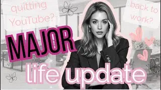 MAJOR LIFE UPDATE! first day at new job - mom goes back to work vlog!