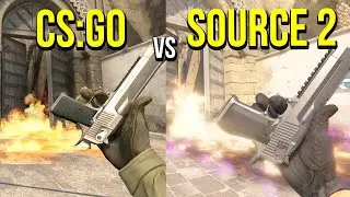 CS 2 против CSGO — детали и сравнение физики