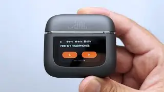 Cool Earbuds with a Touch Screen