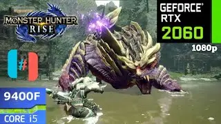 Ryujinx Emulator Monster Hunter Rise | RTX 2060 + i5 9400F