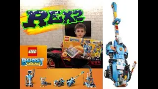 Lego Boost 17101 Having fun collecting Lego Boost guitar and playing rock and roll Timur Rex2