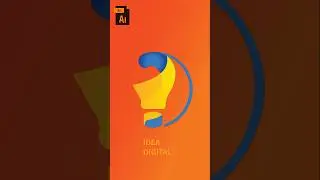 Amazing logo design Illustrator  | #quick #tutorial #logo #shorts #SeekhoOnline