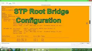 Spanning Tree Root Bridge Configuration || Influence Root Bridge Switch || Dinesh Kumar