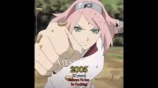 Sakura Haruno/Uchiha Through The Years #sakuraharunoedit #anime #narutoshippuden