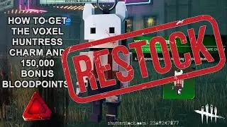 Dead By Daylight| Voxel Huntress Charm & 150K Bonus Bloodpoints Codes!