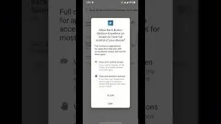 Accessibility Service API, Prominent disclosure