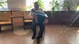 Гармонный Патриарх!!! Калинчук Александр Алексеевич играет польку.