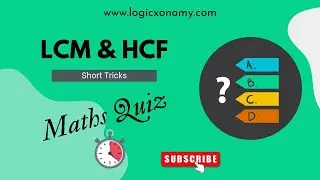 LCM and HCF word problems| Remainder theorem and Math Short tricks #logicxonomy #shorts