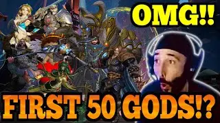 FIRST 50 SMITE 2 GODS REVEALED!! | FULL TIMELINE |