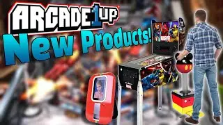 Arcade1Up Marvel Pinball, Giant Joysticks, & Polaroid Photobooths!?