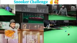 Snooker Challenge | Khan snooker club multan | #vlog #vlogs #snooker #challenge #ytstudio