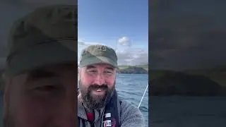 Sailing S of Bere Island in a northerly. Gorgeous! 