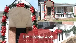 DIY ORNAMENT ARCH | TIKTOK INSPIRED CHRISTMAS ORNAMENT ARCH