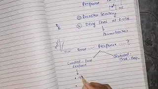 Dose Response Curve Relationship part 1, 