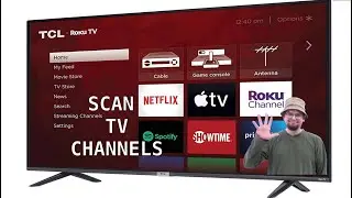 TCL Roku TV - How To Scan in Antenna TV Channels