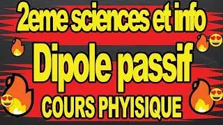 Carectéristique intensité tension d'un dipole passif conducteur ohmique 2eme science et info