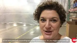 MD Logistics Cooler Expansion - Construction Draping
