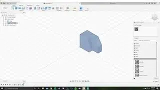 Fusion | Adding a material and checking properties tab