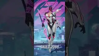 All Angela Skins and MVP Animations in Marvel Rivals