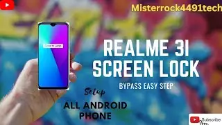 realme 3i screen lock and Google account FRP bypass!!easy steps!! @misterrock4491tech